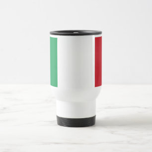 Italienische Flagge Reisebecher