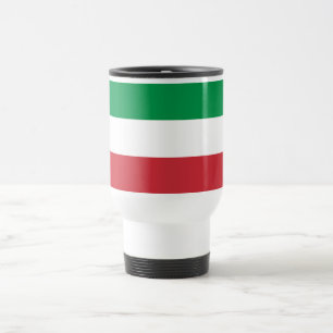 Italienische Flagge Reisebecher