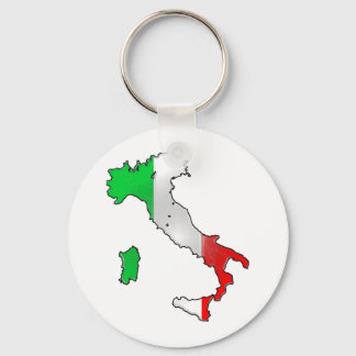 Italienische Flagge Schlüsselanhänger