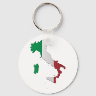 Italienische Flagge Schlüsselanhänger