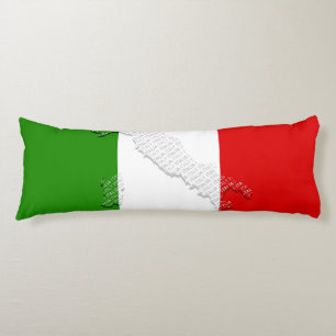 Italienische Flagge Seitenschläferkissen