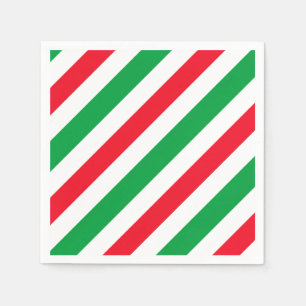 Italienische Flagge Serviette