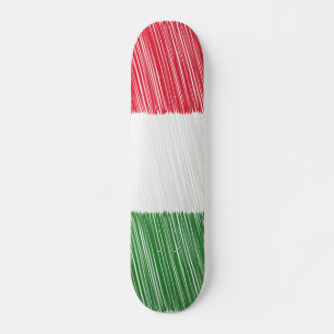 Italienische Flagge Skateboard