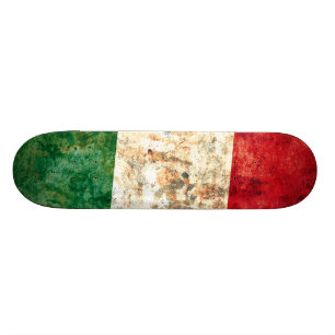 Italienische Flagge Skateboard