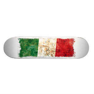 Italienische Flagge Skateboard
