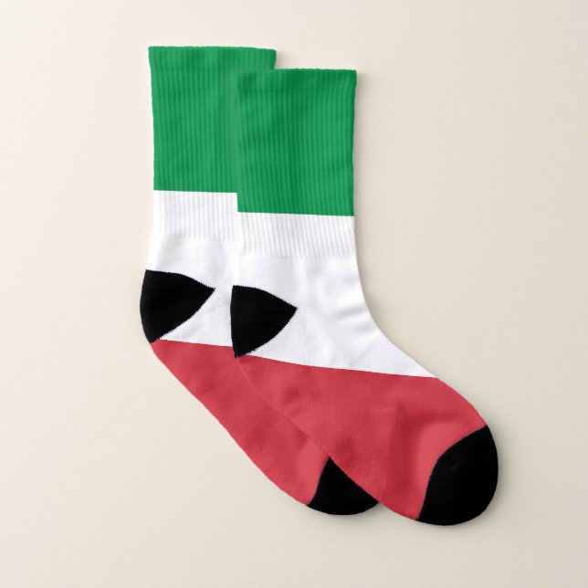 Italienische Flagge Socken (Paar)