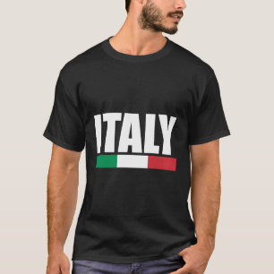 Italienische Flagge Stolz Italienisch T-Shirt