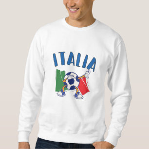 Italienische Flagge Sweatshirt