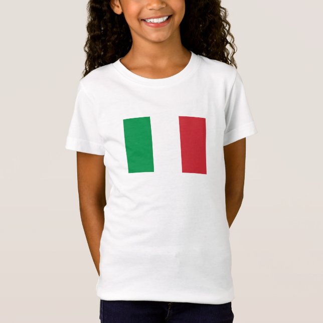 Italienische Flagge T-Shirt (Vorderseite)
