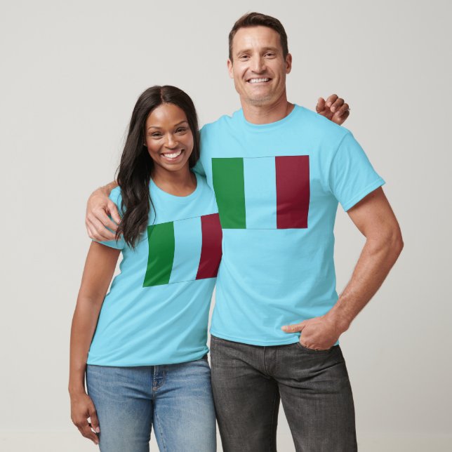 Italienische Flagge T-Shirt (Unisex)