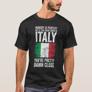 Italienische Flagge T-Shirt