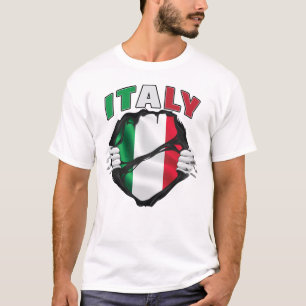 Italienische Flagge T-Shirt