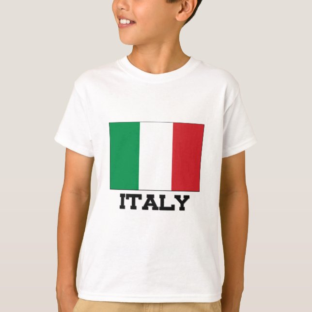 Italienische Flagge T-Shirt (Vorderseite)