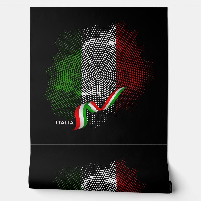 Italienische Flagge Tapete (Abrollen)