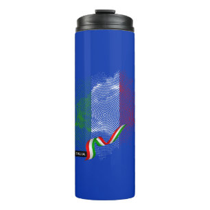 Italienische Flagge Thermosbecher