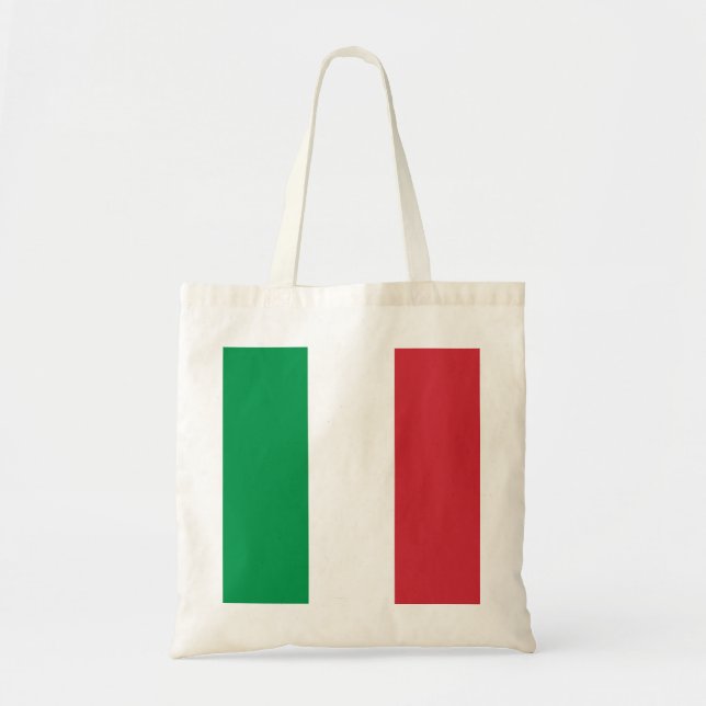 Italienische Flagge Tragetasche (Vorne)