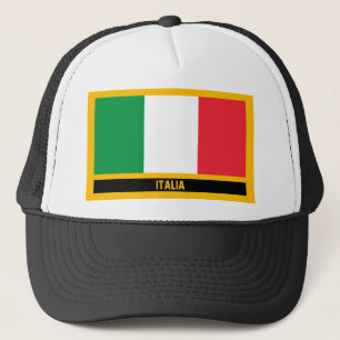 Italienische Flagge Truckerkappe