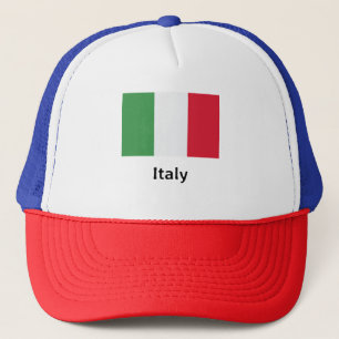 Italienische Flagge Truckerkappe