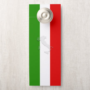 Italienische Flagge Türanhänger