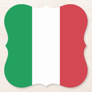 Italienische Flagge Untersetzer