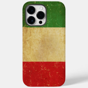 Italienische Flagge Vintage Grunge Case-Mate iPhone 14 Pro Max Hülle