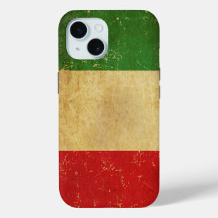 Italienische Flagge Vintage Grunge Case-Mate iPhone Hülle