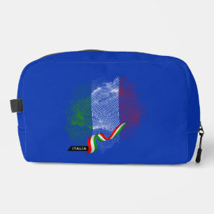 Italienische Flagge Waschbeutel