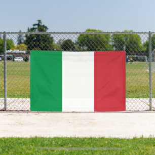 Italienische Flagge - Zollbannerzeichen Banner