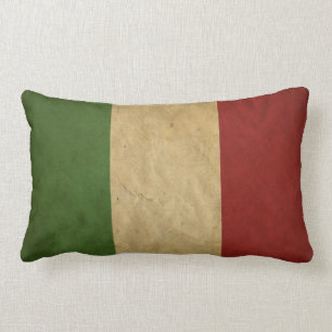 Italienische Flaggen-Schmutz-Farben Lendenkissen
