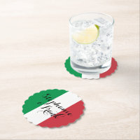 Italienische Flaggenfarben Hochzeit