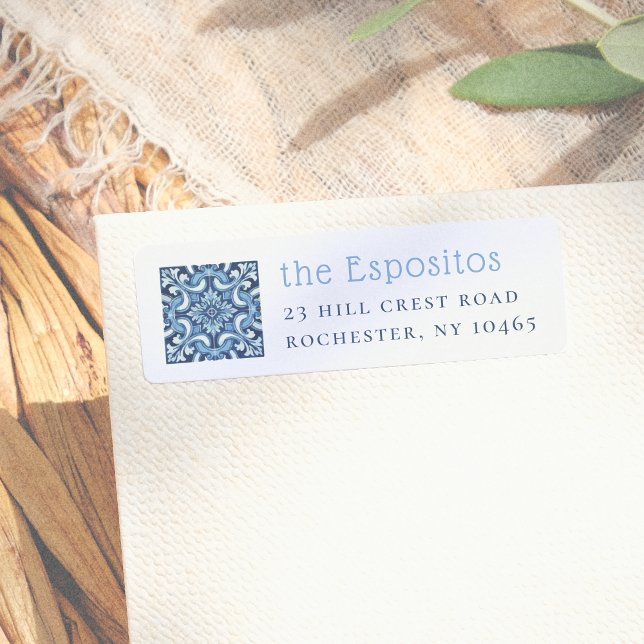 Italienische Fliesen | Individuelle Name und Ansch (Von Creator hochgeladen)