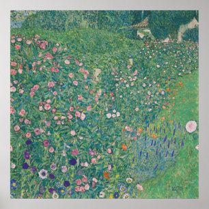 Italienische Gartenlandschaft — Gustav Klimt (1913 Poster