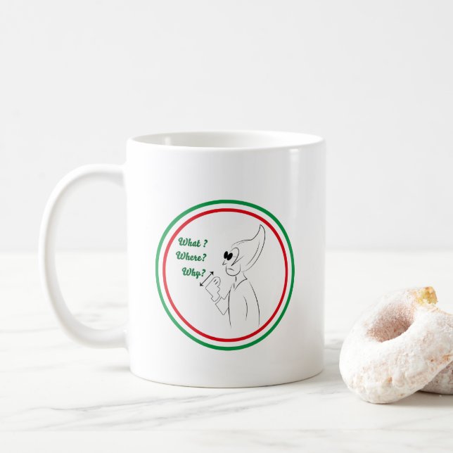 Italienische Gesten - Was, wo, warum Kaffeetasse (Mit Donut)
