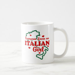 Italienische Girl Tasse