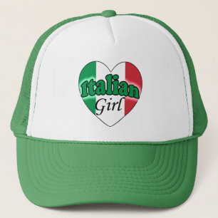 Italienische Girl Truckerkappe