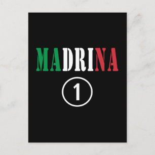 Italienische Godmothers: Madrina Numero Uno Postkarte