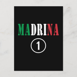 Italienische Godmothers: Madrina Numero Uno Postkarte
