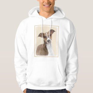 Italienische Grauhound Malerei - Niedliche Origina Hoodie