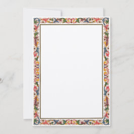 Italienische Grenze 5 x 7 Hochzeiten Einladung