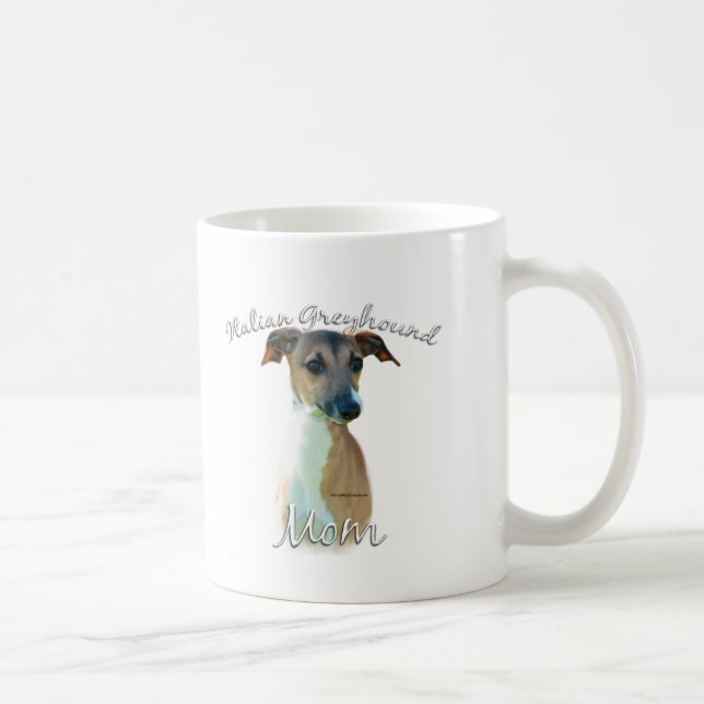 Italienische Greyhound-Mama 2 Tasse (Rechts)