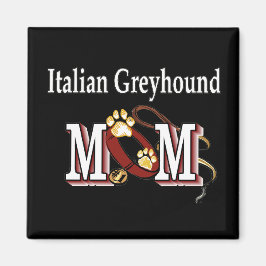 Italienische Greyhound-MAMA Magnet