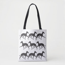Italienische Greyhound-Silhouetten
