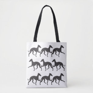 Italienische Greyhound-Silhouetten