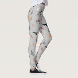 Italienische Greyhound Whippet Hound Hunde Leggings