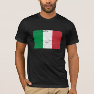 italienische Grunge-Fahne T-Shirt