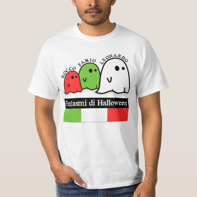 Italienische Halloween-Geister, Fantasmi di Hallow T-Shirt (Vorderseite)