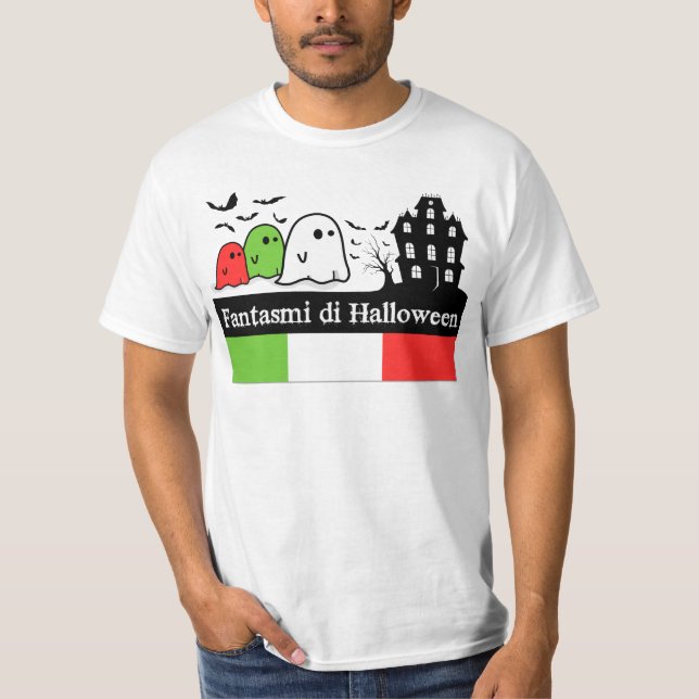 Italienische Halloween-Geister, Fantasmi di Hallow T-Shirt (Vorderseite)