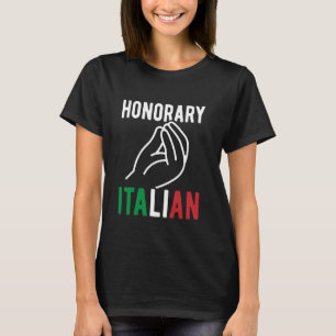 Italienische Hand Funny Wedding Italienisch von Ma T-Shirt