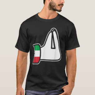 Italienische Hand Gesture Italia Italiano Spaß F T-Shirt