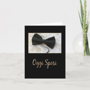 Italienische Hochzeit Glückwünsche Karte